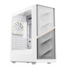 Gamemax Case | AERIS 330 MW | White | Mini Tower | Power supply included No