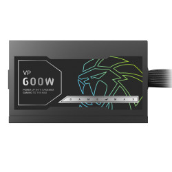 Gamemax Power Supply, 80 PLUS, Standard | VP 600S | 600 W