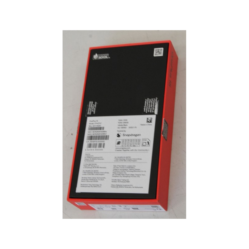 SALE OUT. OnePlus 15 (Infinite Black) DS 6.78" LTPO AMOLED 1272x2800/4.6GHz&3.62GHz/256GB/12GB RAM/Android 16/WiFi,BT,5G | OnePl