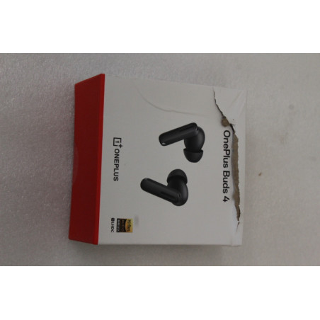 SALE OUT. OnePlus Buds 4, Storm Gray | OnePlus Earbuds | Buds 4 | DAMAGED PACKAGING | Noise reduction