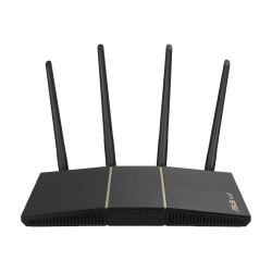 Wireless AX3000 Dual Band WiFi 6 | RT-AX57 | 802.11ax | 2402+574 Mbit/s | 10/100/1000 Mbit/s | Ethernet LAN (RJ-45) ports 4 | Me