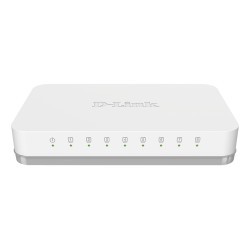 D-Link | Switch | GO-SW-8G/E | Unmanaged | Desktop | Gigabit Ethernet (copper) ports quantity 8