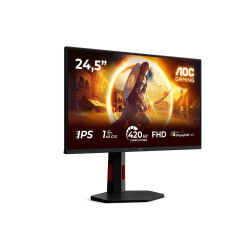 AOC | 25G4KUR | 25 " | Fast IPS | FHD | 16:9 | 420 Hz | 1 ms | 1920 x 1080 pixels | 350 cd/m | HDMI ports quantity 2 | Black