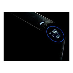 APC Back-UPS Pro for Gaming, 2200VA/1320W, Tower, 230V, 4x Schuko ir 2x IEC C13 lizdai, RGB Light, Pure Sine Wave, Midnight (Bla