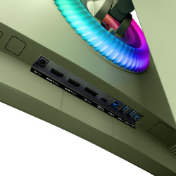 Arozzi Nova | 49 " | VA | 32:9 | 165 Hz | 4 ms | 5120 x 1440 pixels | 350 cd/m | HDMI ports quantity 2 | Forest Green