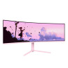 Arozzi Nova | 49 " | VA | 32:9 | 165 Hz | 4 ms | 5120 x 1440 pixels | 350 cd/m | HDMI ports quantity 2 | Pink