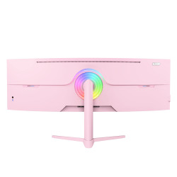 Arozzi Nova | 49 " | VA | 32:9 | 165 Hz | 4 ms | 5120 x 1440 pixels | 350 cd/m | HDMI ports quantity 2 | Pink