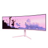 Arozzi Nova | 49 " | VA | 32:9 | 165 Hz | 4 ms | 5120 x 1440 pixels | 350 cd/m | HDMI ports quantity 2 | Pink