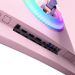 Arozzi Nova | 49 " | VA | 32:9 | 165 Hz | 4 ms | 5120 x 1440 pixels | 350 cd/m | HDMI ports quantity 2 | Pink