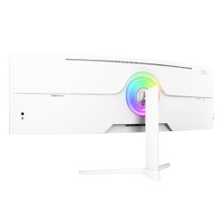 Arozzi Nova | 49 " | VA | 32:9 | 165 Hz | 4 ms | 5120 x 1440 pixels | 350 cd/m | HDMI ports quantity 2 | White
