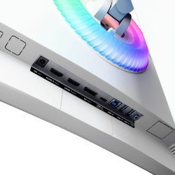 Arozzi Nova | 49 " | VA | 32:9 | 165 Hz | 4 ms | 5120 x 1440 pixels | 350 cd/m | HDMI ports quantity 2 | White