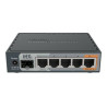 Mikrotik Wired Ethernet Router RB760iGS, hEX S, Dual Core 880MHz CPU, 256MB RAM, 16 MB (MicroSD), 5xGigabit LAN, 1xSFP, USB, IPs