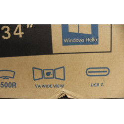 SALE OUT. AOC | CU34V5CW/BK | 34 " | VA | 21:9 | 100 Hz | 4 ms | 3440 x 1440 pixels | HDMI ports quantity 1 | Warranty 36 month(