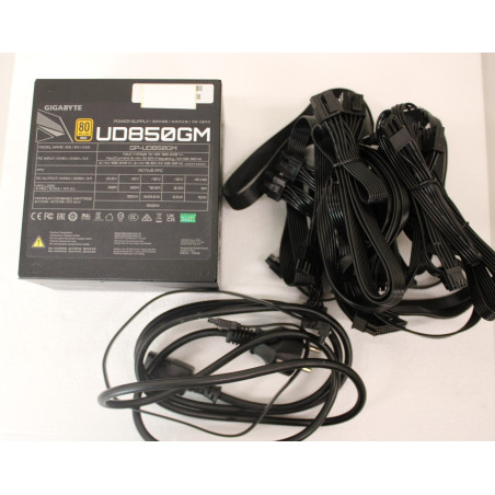 SALE OUT. Gigabyte PSU | GP-UD850GM | 850 W | USED, REFURBISHED, MISSING MANUALS