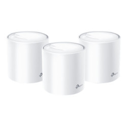 AX3000 Whole Home Mesh Wi-Fi 6 System | Deco X60(3-pack) | 802.11ax | 575+2400 Mbit/s | Ethernet LAN (RJ-45) ports 2 | Mesh Supp