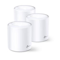 AX3000 Whole Home Mesh Wi-Fi 6 System | Deco X60(3-pack) | 802.11ax | 575+2400 Mbit/s | Ethernet LAN (RJ-45) ports 2 | Mesh Supp