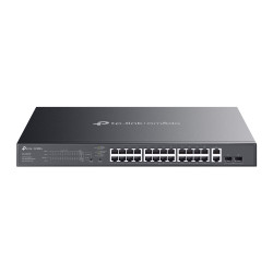 TP-LINK Omada 28-Port Gigabit Easy Managed Switch with 24-Port PoE+ | ES228GMP | Managed | Rackmountable | SFP ports quantity 2