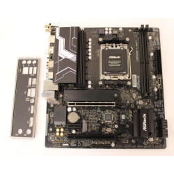 SALE OUT. ASRock USED, REFURBISHED, WITHOUT ANTENA. ACCESSORIES, ONLY BACKPANEL INCLUDED
