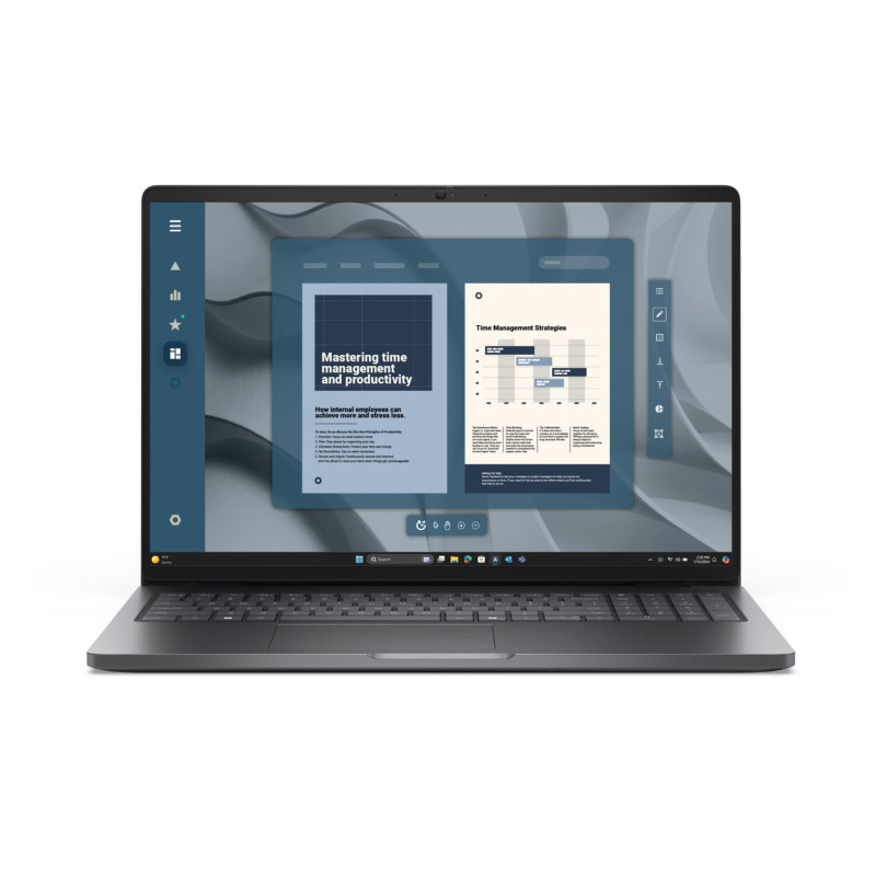 Dell Pro 16 PC16255 | Magnetite | 16 " | IPS | FHD+ | 1920 x 1200 pixels | Anti-glare | AMD Ryzen 5 PRO | 230 | 16 GB | DDR5 | S