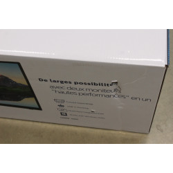 SALE OUT. Philips 499P9H/00 48,8" (124 cm) VA/32:9, 5120 x 1440, 450 cd/m2/ HDMI, USB/ Black, DAMAGED PACKAGING | SALE OUT. Phil