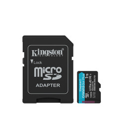 Kingston Memory card | Canvas Go! Plus | 1000 GB | microSD | Flash memory class Class 10, UHS-I, U3, V30, A2