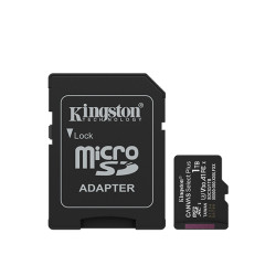 Kingston Memory card | Canvas Select Plus | 1000 GB | microSD | Flash memory class Class 10, UHS-I, U1/U3, video class 10/30, A1