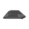 Natec Turbot 2 | Keyboard | Wireless | US | Bluetooth | Black/Gray