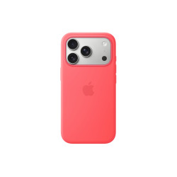 Apple iPhone 17 Pro Silicone Case with MagSafe Bright Guava | Apple