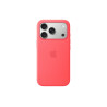 Apple iPhone 17 Pro Silicone Case with MagSafe Bright Guava | Apple