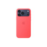 Apple iPhone 17 Pro Max Silicone Case with MagSafe Bright Guava | Apple