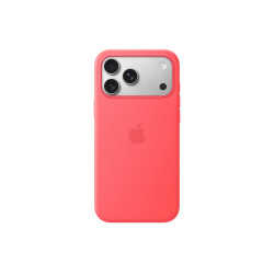 Apple iPhone 17 Pro Max Silicone Case with MagSafe Bright Guava | Apple
