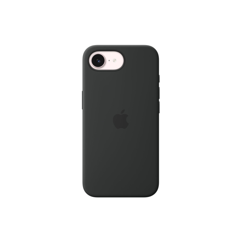 Apple iPhone 17e Silicone Case with MagSafe Black | Apple