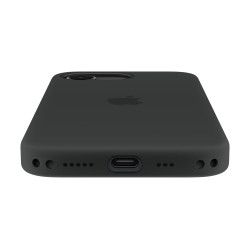 Apple iPhone 17e Silicone Case with MagSafe Black | Apple