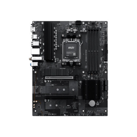 PRO B840-S EVO WIFI6E | MSI Processor family AMD | Processor socket AM5 | Supported hard disk drive interfaces SATA, M.2 | Numbe