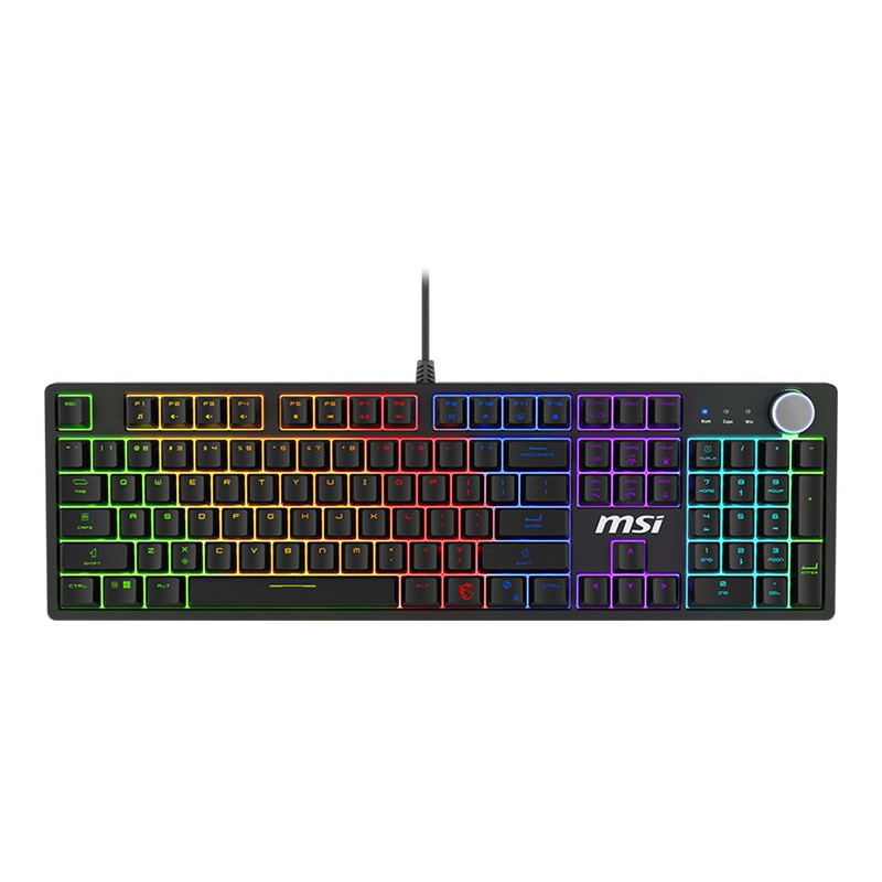 MSI FORGE GK320 RED US | Gaming keyboard | Wired | US | Mechanical RED Switches
