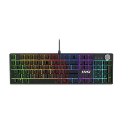 MSI FORGE GK320 RED US | Gaming keyboard | Wired | US | Mechanical RED Switches