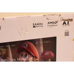 SALE OUT. Sharp 43HR7265E 43" (108cm) QLED 144Hz 4K Ultra HD Google TV, Dolby Vision IQ, Dolby Atmos, Central Stand | SALE OUT. 