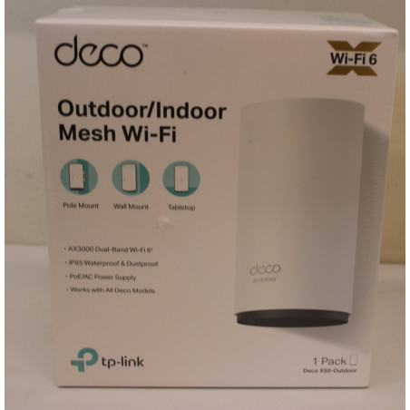 SALE OUT. TP-LINK Deco X50-Outdoor AX3000 Outdoor Whole Home Mesh WiFi 6 Unit | SALE OUT. TP-LINK AX3000 Outdoor Whole Home Mesh