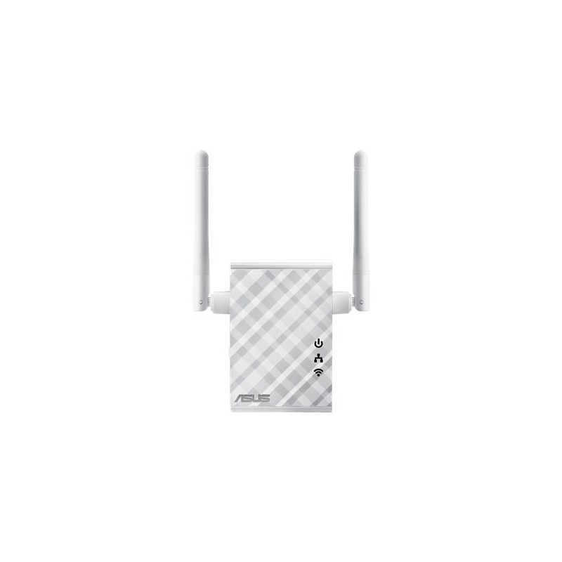 Asus | Repeater/Extender/Access Point/Bridge | RP-N12 | 802.11n | 2.4GHz | 300 Mbit/s | 10/100 Mbit/s | Ethernet LAN (RJ-45) por