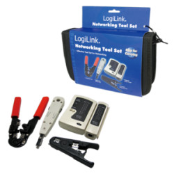 Logilink | Networking Tool Set with Bag, 4 parts