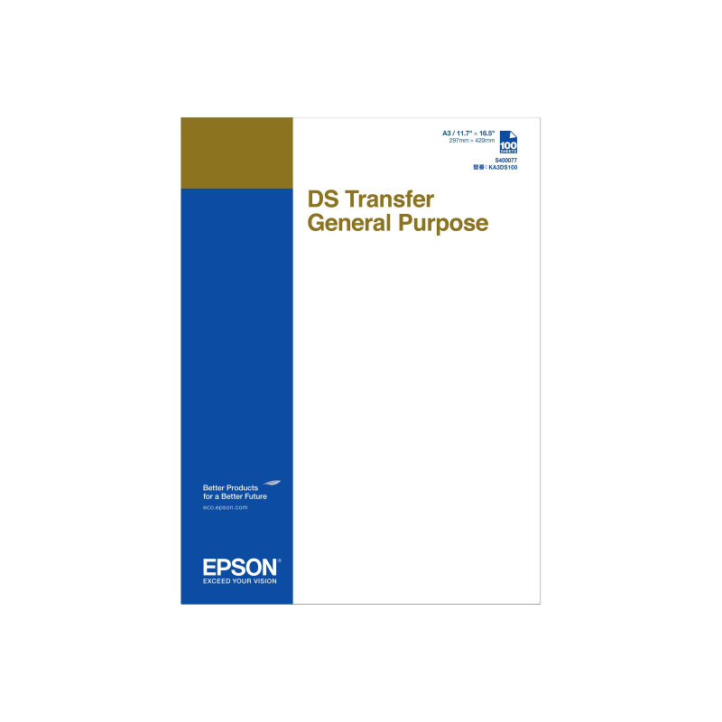 DS Transfer General Purpose 100 Sheets | 87 g/m | A3