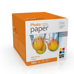 ColorWay Photo Paper, 1000 sheets | High Glossy | 230 g/m | 10x15