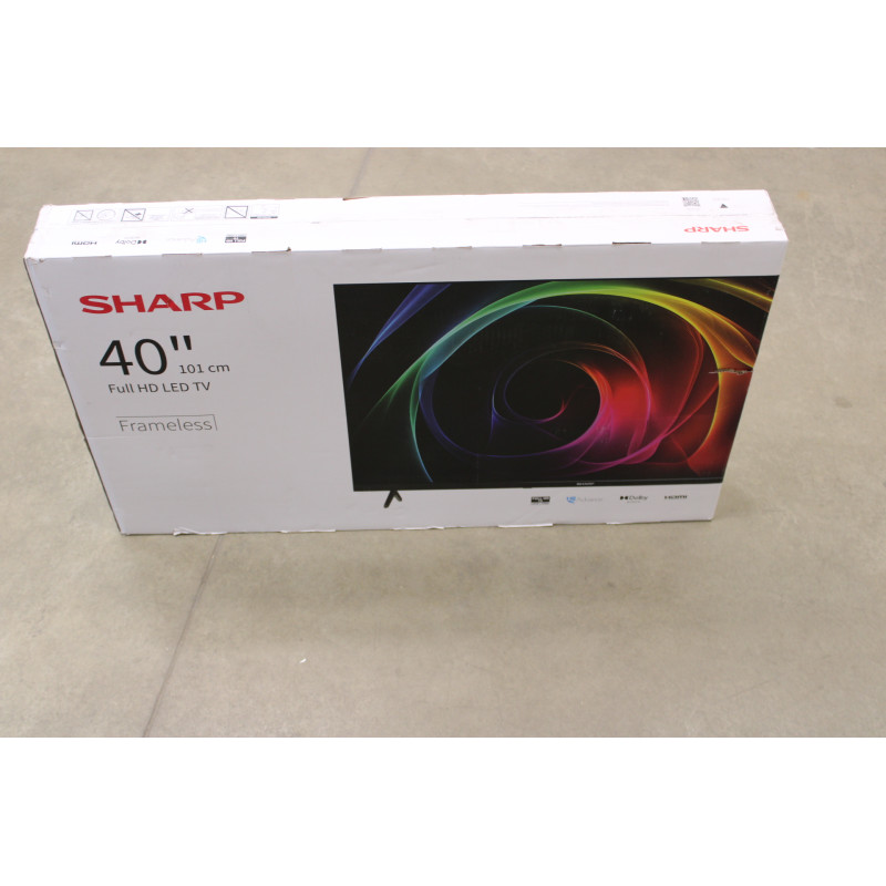 SALE OUT. Sharp 40HA1205E 40" (101cm) Full HD TV | SALE OUT. Sharp 40HA1205E | 40 | FHD | Black | DAMAGED PACKAGING