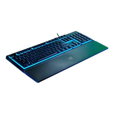 Razer | Gaming Keyboard | Ornata V3 X | Gaming keyboard | Wired | RGB LED light | NORD | Black | Numeric keypad | Silent Membran