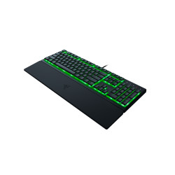 Razer | Gaming Keyboard | Ornata V3 X | Gaming keyboard | Wired | RGB LED light | NORD | Black | Numeric keypad | Silent Membran