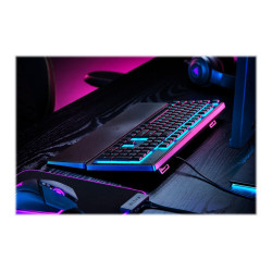 Razer | Gaming Keyboard | Ornata V3 X | Gaming keyboard | Wired | RGB LED light | NORD | Black | Numeric keypad | Silent Membran
