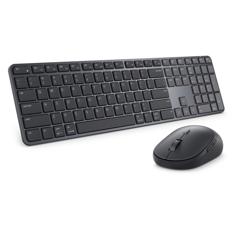 Dell Pro 7 Slim Keyboard and Mouse | KM726 | Keyboard and Mouse Set | Wireless | Mouse included | Russian | Bluetooth | Black