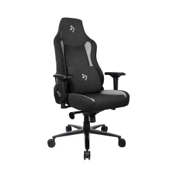 Arozzi Fabric Gaming Chair Vernazza Supersoft Black