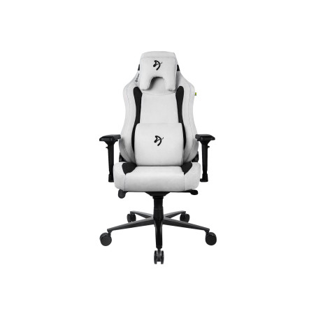 Arozzi Fabric Gaming Chair Vernazza Supersoft Light Grey
