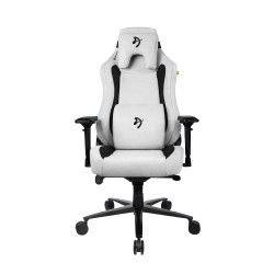 Arozzi Fabric Gaming Chair Vernazza Supersoft Light Grey
